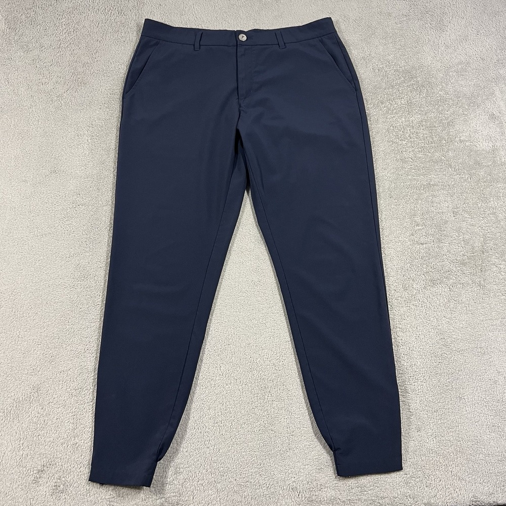 Primo Golf Pants Mens 35 Regular Blue Performance Joggers